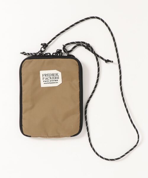 FREDRIK PACKERS（フレドリックパッカーズ）の「【 FREDRIK PACKERS / フレドリック パッカーズ 】 # 210D NYLON MESH WALLET･･（財布・レディース・ブラック/ベージュ・FREE）」の14枚目の写真