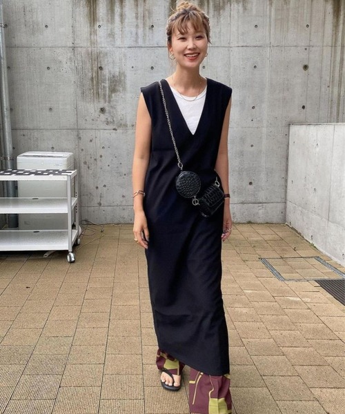 model：H163 着用サイズ：FREE