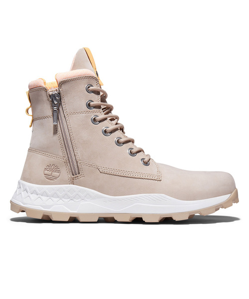Timberland ベージュ ハイカットブーツ Timberland ワークブーツ ベージュ