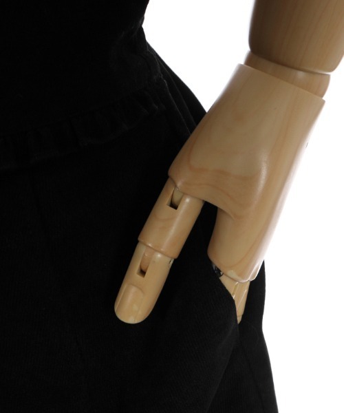 axes femme POETIQUE(アクシーズファムポエティック)の「レースアップキュロットパンツ(その他パンツ・レディース・ワイン/グリーン/ブラック・MEDIUM)」の14枚目の写真