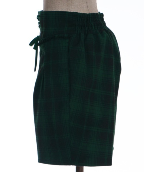 axes femme POETIQUE(アクシーズファムポエティック)の「レースアップキュロットパンツ(その他パンツ・レディース・ワイン/グリーン/ブラック・MEDIUM)」の17枚目の写真