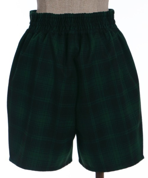axes femme POETIQUE(アクシーズファムポエティック)の「レースアップキュロットパンツ(その他パンツ・レディース・ワイン/グリーン/ブラック・MEDIUM)」の18枚目の写真