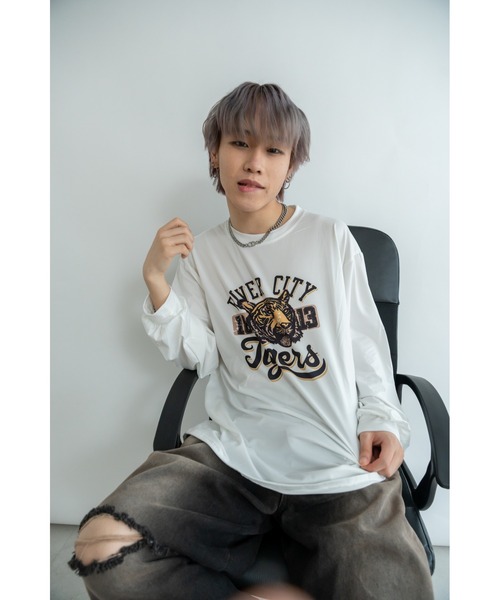 ダイタク　家　ロンT Tシャツ three-o-one_longt15007