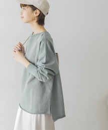 URBAN RESEARCH | 製品染めボートネックプルオーバー(スウェット)