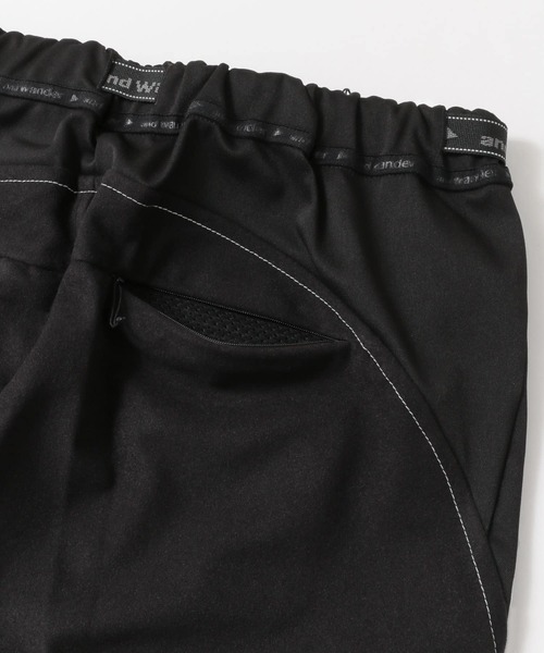 【and wander】Air Hold Pants and wander Air Hold Pants Black | Cultizm