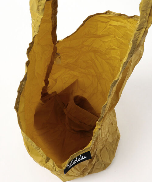 B:MING by BEAMS（ビーミングバイビームス）の「hellolulu / パッカブル バッグ（トートバッグ・メンズ・ネイビー/オリーブ/イエロー/ブラウン系その他3・ONE SIZE）」の15枚目の写真