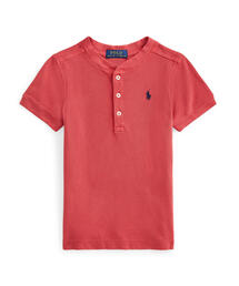 POLO RALPH LAUREN CHILDRENSWEAR（ポロ ラルフ ローレン チルドレンズウェア）の「フェザーウェイト コットン メッシュ ヘンリー シャツ（Tシャツ/カットソー・キッズ）」