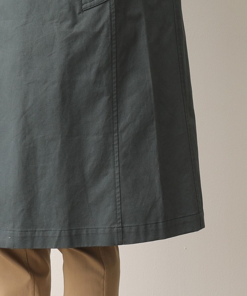 JUNRED（ジュンレッド）の「リラックスラグランステンカラーコート（ステンカラーコート・メンズ・グレー/グリーン・LL/M/L）」の6枚目の写真