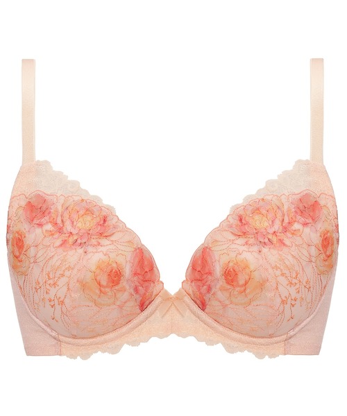 Triumph（トリンプ）の「天使のブラ 魔法のハリ感526 ブラジャー【B,C,D,E,Fカップ】TR526 WHU（ブラジャー・レディース・ブルー/グレー/オレンジ/ホワイト・E65/C80/E70/D70/E75/C75/D80/F75/E80/D75/C70/C65/A70/D65/B75/B70/A75/F70）」の4枚目の写真