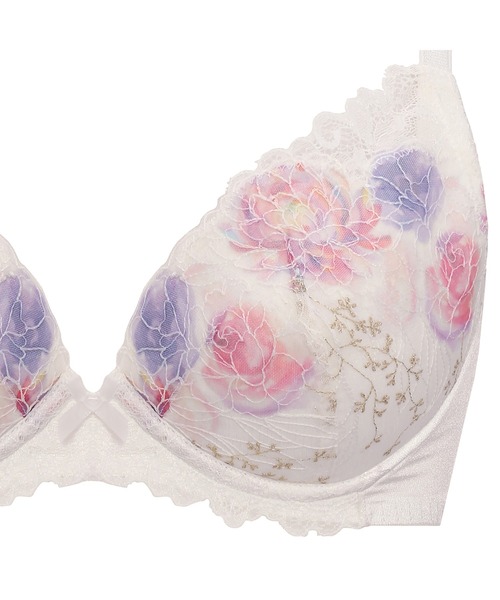 Triumph（トリンプ）の「天使のブラ 魔法のハリ感526 ブラジャー【B,C,D,E,Fカップ】TR526 WHU（ブラジャー・レディース・ブルー/グレー/オレンジ/ホワイト・E65/C80/E70/D70/E75/C75/D80/F75/E80/D75/C70/C65/A70/D65/B75/B70/A75/F70）」の9枚目の写真