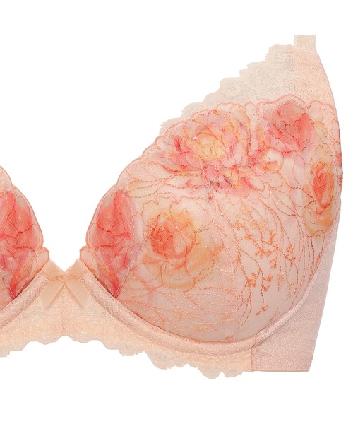 Triumph（トリンプ）の「天使のブラ 魔法のハリ感526 ブラジャー【B,C,D,E,Fカップ】TR526 WHU（ブラジャー・レディース・ブルー/グレー/オレンジ/ホワイト・E65/C80/E70/D70/E75/C75/D80/F75/E80/D75/C70/C65/A70/D65/B75/B70/A75/F70）」の6枚目の写真