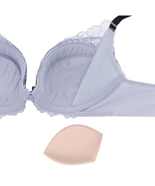 Triumph（トリンプ）の「天使のブラ 魔法のハリ感526 ブラジャー【B,C,D,E,Fカップ】TR526 WHU（ブラジャー・レディース・ブルー/グレー/オレンジ/ホワイト・E65/C80/E70/D70/E75/C75/D80/F75/E80/D75/C70/C65/A70/D65/B75/B70/A75/F70）」の10枚目の写真