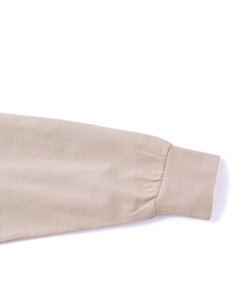 U.S. POLO ASSN.（ユーエスポロアッスン）の「U.S. POLO ASSN. / ユーエスポロアッスン 別注 ビッグシルエット ロゴ刺繍 ポケットロングTシャツ（Tシャツ/カットソー・メンズ・ラベンダー/ベージュ/ブラック/オリーブ/サックスブルー/ネイビー/ホワイト/ライトグリーン/スモーキーグリーン系1/ワインレッド/ブルーグレー/ダークグリーン/ブラウン/ライトイエロー/オレンジ/ホワイト×ブラック/ダークグレー・L/M/S/XL）」の20枚目の写真