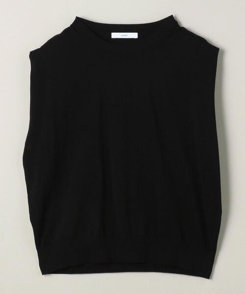 ASTRAET（アストラット）の「＜ASTRAET（アストラット）＞14G クルーネック ノースリーブニット◆（ニット/セーター・レディース・ホワイト/ブラック/ライム/モカ・FREE）」の20枚目の写真