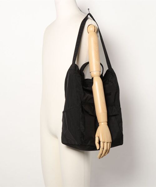 Lugnoncure（ルノンキュール）の「パッカブルトートバッグ（トートバッグ・レディース・グレー/ブラック/ベージュ・ﾌﾘ-）」の6枚目の写真