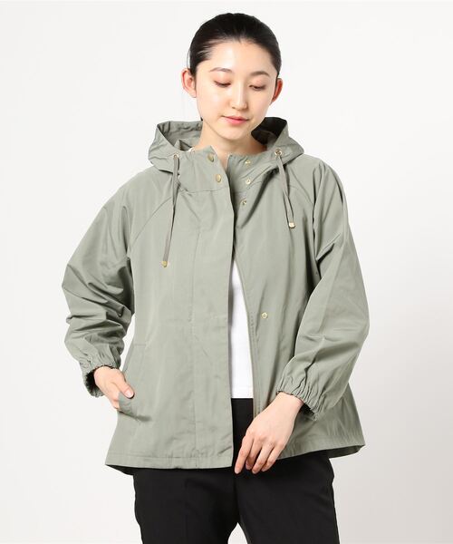 MAISON BREEZE（メゾンブリーズ）の「【MAISON BREEZE】撥水加工マウンテンパーカー（マウンテンパーカー・レディース・ネイビー/カーキ/ライトカーキ・M）」の8枚目の写真