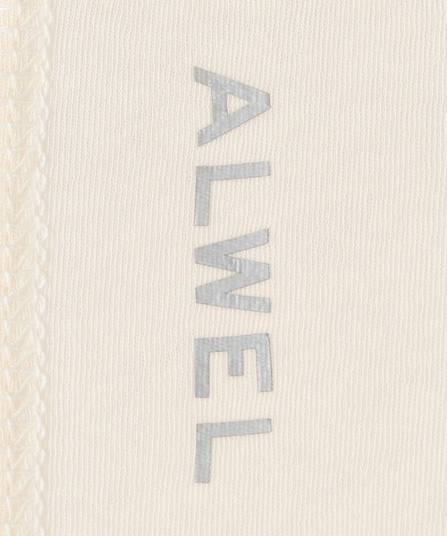 ALWEL（オルウエル）の「ALWEL / ショートスリーブワンピース（ワンピース・レディース・ブラック/アイボリー・MEDIUM）」の5枚目の写真