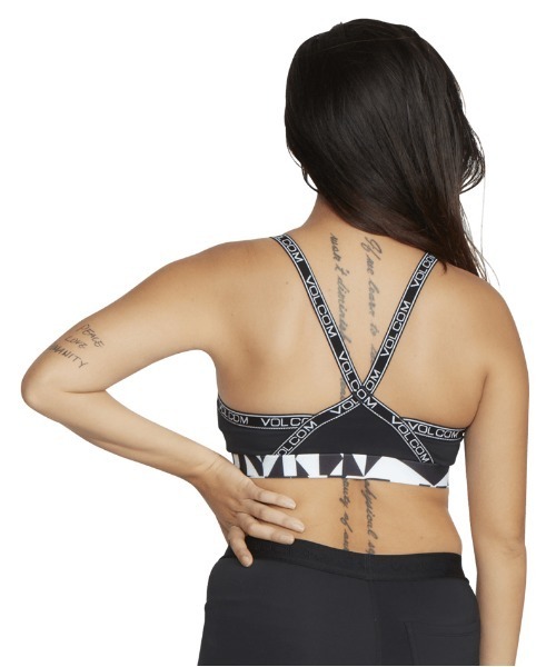 VOLCOM（ボルコム）の「【VOLCOM】JP VO ACTIVE BRA TOP（水着・レディース・ブラック・MEDIUM/SMALL）」の4枚目の写真