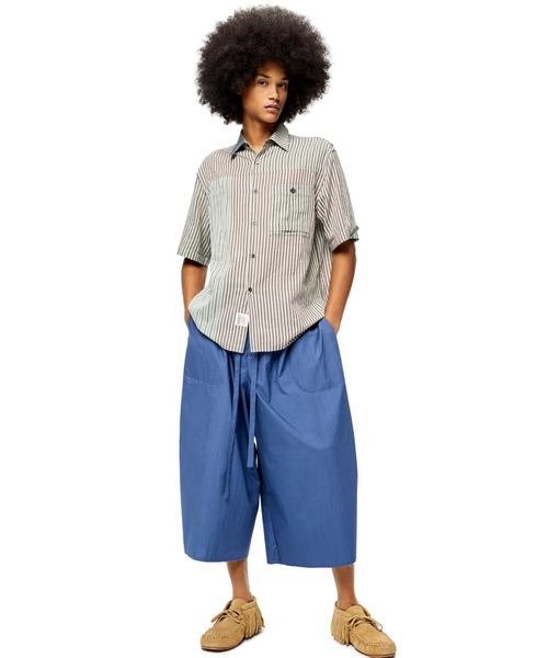 LOEWE（ロエベ）の「ストライプ ショートスリーブ シャツ (コットン)（シャツ/ブラウス・メンズ・マルチ・46）」の5枚目の写真