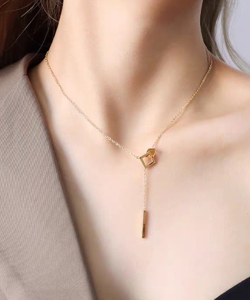 REBALANCE（リバランス）の「ネックレス　シンプルタイプ/重ねづけタイプ（ネックレス・レディース・その他/その他1/その他2/その他3/その他4/その他5/X/Y/Z/R/S/T/U/V/W/L/M/N/O/P/Q/F/G/H/I/J/K/その他6/A/B/C/D/E/その他10/その他12/その他11/その他9/その他8/その他7/その他16/その他17/その他18/その他19/その他13/その他14/その他15/その他22/その他20/その他21/その他23/その他29/その他30/その他31/その他32/その他24/その他25/その他26/その他27/その他28・ONE SIZE）」の15枚目の写真