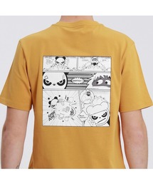 HIPANDA（ハイパンダ）の「HIPANDA ハイパンダ メンズ スノーパンダ漫画プリント 半袖Tシャツ（Tシャツ/カットソー）」