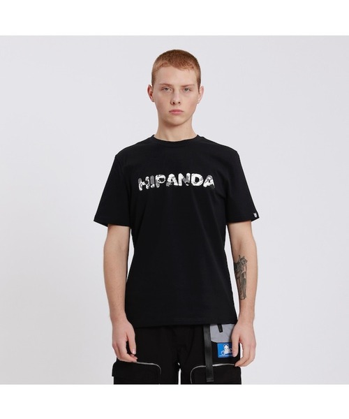 HIPANDA(ハイパンダ)の「HIPANDA ハイパンダ メンズ スノーパンダ漫画プリント 半袖Tシャツ(Tシャツ/カットソー・メンズ・ネイビー/マスタード/ホワイト/ブラック・MEDIUM/X-LARGE/SMALL/XX-LARGE/LARGE)」の17枚目の写真