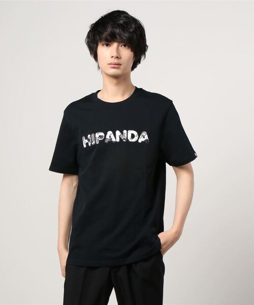 HIPANDA(ハイパンダ)の「HIPANDA ハイパンダ メンズ スノーパンダ漫画プリント 半袖Tシャツ(Tシャツ/カットソー・メンズ・ネイビー/マスタード/ホワイト/ブラック・MEDIUM/X-LARGE/SMALL/XX-LARGE/LARGE)」の22枚目の写真