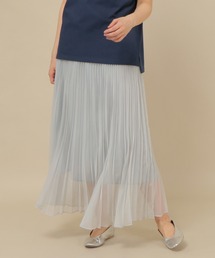 シアプリーツスカート