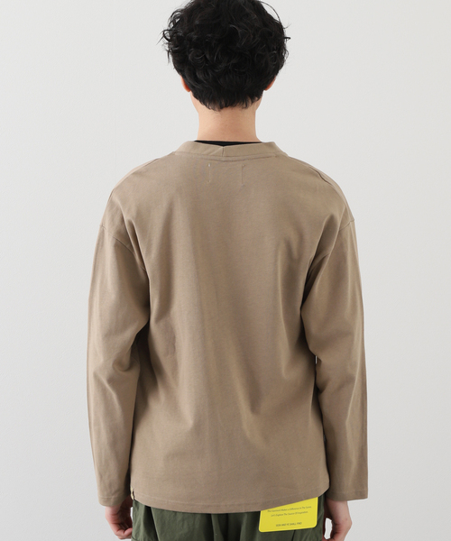 B.C STOCK（ベーセーストック）の「プレーティングカーディガン（カーディガン/ボレロ・メンズ・ホワイト/ライトグレー/ベージュ・MEDIUM/LARGE）」の6枚目の写真