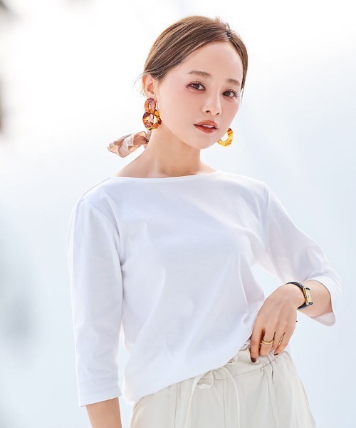 KOBE LETTUCE（コウベレタス）の「ウエストゴムイージーワイドパンツ（その他パンツ・レディース・ブラック/ベージュ/ホワイト系その他/ミント・M/S）」の6枚目の写真