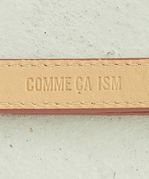 COMME CA ISM(コムサイズム)の「フックベルト(ベルト・レディース・ホワイト/ブラック/オリーブ/ピンク・FREE)」の7枚目の写真