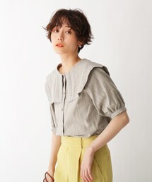 AG by aquagirl | ◆コットンセーラーエンブロブラウス【GISELeコラボ商品】(シャツ/ブラウス)