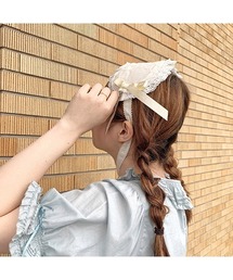 ピンクハウス　ヘッドドレス PINK HOUSE（ピンクハウス）の「モチーフ付きヘッドドレス