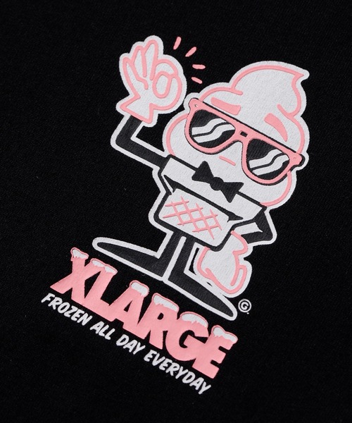 XLARGE（エクストララージ）の「S/S TEE XLARGE × 123KLAN ICE CREAM TRUCK（Tシャツ/カットソー・メンズ・ホワイト/ブラック/レッド・SMALL/MEDIUM/LARGE/X-LARGE）」の8枚目の写真