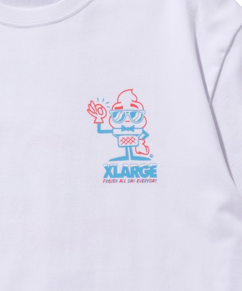 XLARGE（エクストララージ）の「S/S TEE XLARGE × 123KLAN ICE CREAM TRUCK（Tシャツ/カットソー・メンズ・ホワイト/ブラック/レッド・SMALL/MEDIUM/LARGE/X-LARGE）」の12枚目の写真
