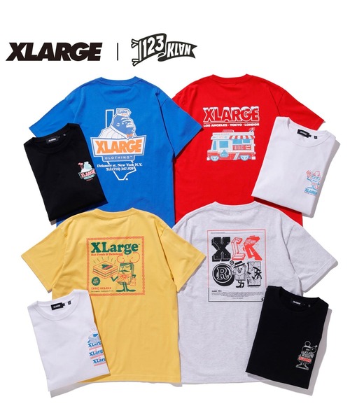 XLARGE（エクストララージ）の「S/S TEE XLARGE × 123KLAN ICE CREAM TRUCK（Tシャツ/カットソー・メンズ・ホワイト/ブラック/レッド・SMALL/MEDIUM/LARGE/X-LARGE）」の20枚目の写真
