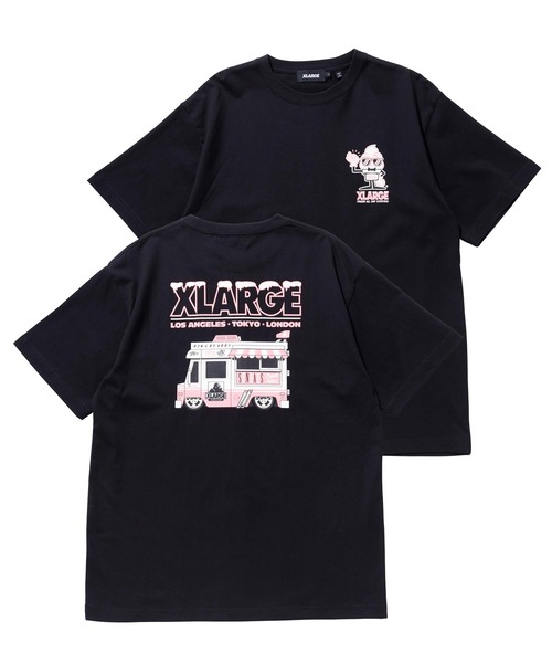 XLARGE（エクストララージ）の「S/S TEE XLARGE × 123KLAN ICE CREAM TRUCK（Tシャツ/カットソー・メンズ・ホワイト/ブラック/レッド・SMALL/MEDIUM/LARGE/X-LARGE）」の21枚目の写真