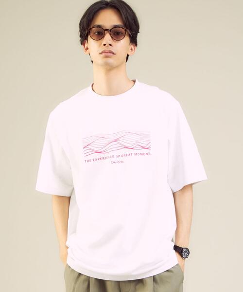 DAIWA（ダイワ）の「別注 [ ダイワ ] DAIWA × GLR ソナー グラフィック Tシャツ（Tシャツ/カットソー・メンズ・イエロー/ホワイト・MEDIUM/LARGE）」の2枚目の写真