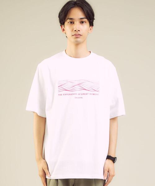 DAIWA（ダイワ）の「別注 [ ダイワ ] DAIWA × GLR ソナー グラフィック Tシャツ（Tシャツ/カットソー・メンズ・イエロー/ホワイト・MEDIUM/LARGE）」の6枚目の写真
