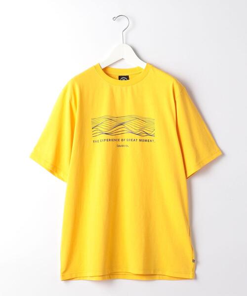 DAIWA（ダイワ）の「別注 [ ダイワ ] DAIWA × GLR ソナー グラフィック Tシャツ（Tシャツ/カットソー・メンズ・イエロー/ホワイト・MEDIUM/LARGE）」の11枚目の写真