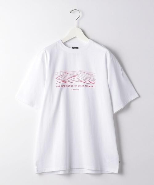 DAIWA（ダイワ）の「別注 [ ダイワ ] DAIWA × GLR ソナー グラフィック Tシャツ（Tシャツ/カットソー・メンズ・イエロー/ホワイト・MEDIUM/LARGE）」の13枚目の写真