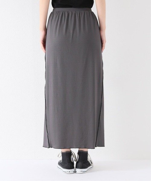 Simplicite(サンプリシテ)の「メローカットソースカート◆(スカート・レディース・ブラック/アイボリー/グリーン・FREE)」の5枚目の写真