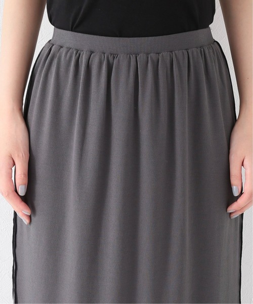 Simplicite(サンプリシテ)の「メローカットソースカート◆(スカート・レディース・ブラック/アイボリー/グリーン・FREE)」の8枚目の写真