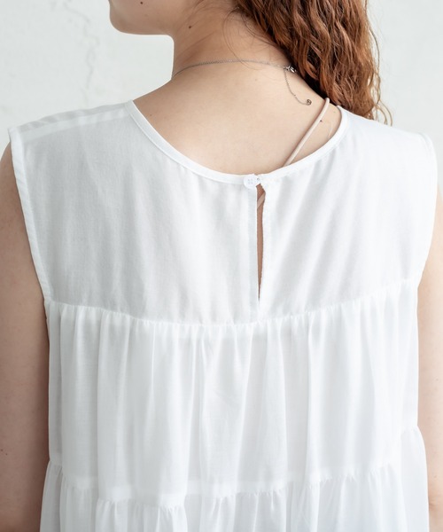 mystic(ミスティック)の「ティアードワンピース(ワンピース・レディース・オフホワイト/グリーン/ブラック・FREE)」の22枚目の写真