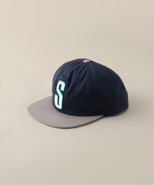 STUSSY（ステューシー）の「【STUSSY / ステューシー】2Tone Vintage キャップ（キャップ・メンズ・ホワイト/ブラック/ネイビー・FREE）」の3枚目の写真