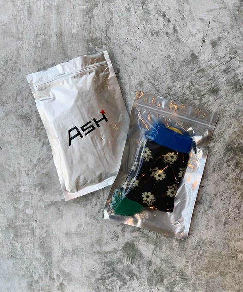 ASH（アッシュ）の「【SOCK11】フラワー柄ソックス（ソックス/靴下・レディース・ブラック・ONE SIZE）」の5枚目の写真