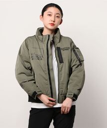 AVIREX | 【AVIREX FLYER'S】WOMENS/フライトジャケット ウェザーウォッチャー/FLIGHT JACKET WEATHER WATCHER/AF(ブルゾン)