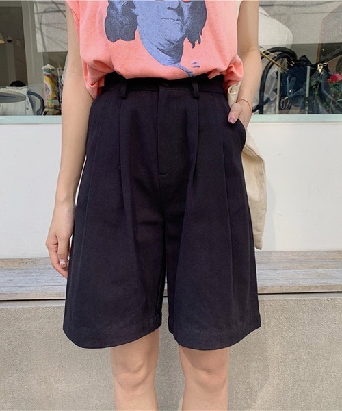 urge：（アージコロン ）の「【URGE：】 コットン ハーフパンツ（その他パンツ・レディース・ベージュ/ブラック/オレンジ・S/M/L）」の11枚目の写真