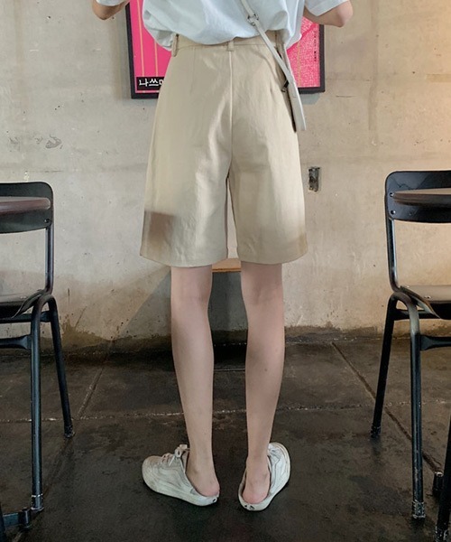 urge：（アージコロン ）の「【URGE：】 コットン ハーフパンツ（その他パンツ・レディース・ベージュ/ブラック/オレンジ・S/M/L）」の10枚目の写真