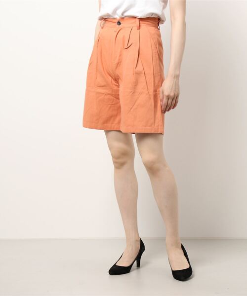 urge：（アージコロン ）の「【URGE：】 コットン ハーフパンツ（その他パンツ・レディース・ベージュ/ブラック/オレンジ・S/M/L）」の14枚目の写真